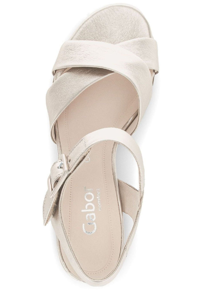 Gabor Comfort Sandalen Leder Puder