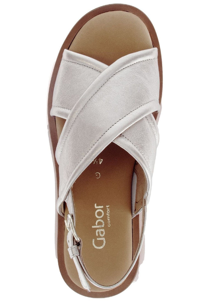 Gabor Comfort Sandalen Leder Rose/Gold