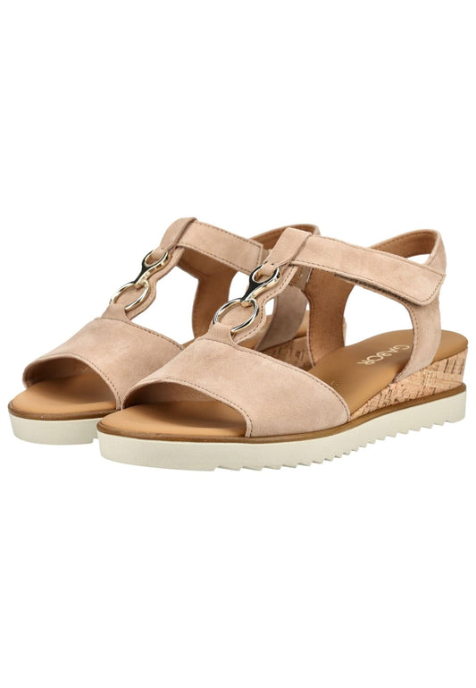 Gabor Comfort Sandalen Leder Sand