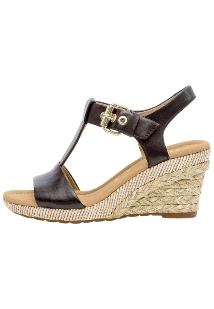 Gabor Comfort Sandalen Leder Schwarz