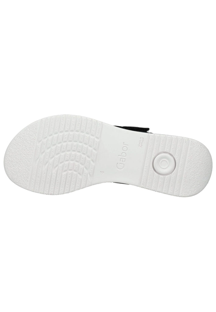 Gabor Comfort Sandalen Leder Schwarz