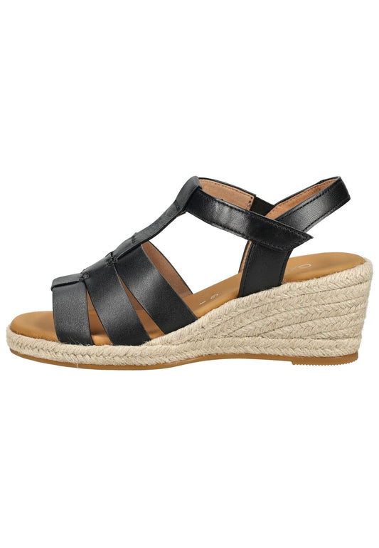 Gabor Comfort Sandalen Leder Schwarz