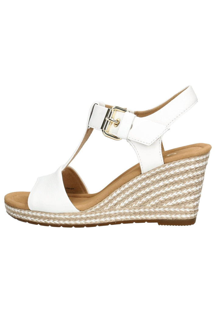 Gabor Comfort Sandalen Leder Weiß