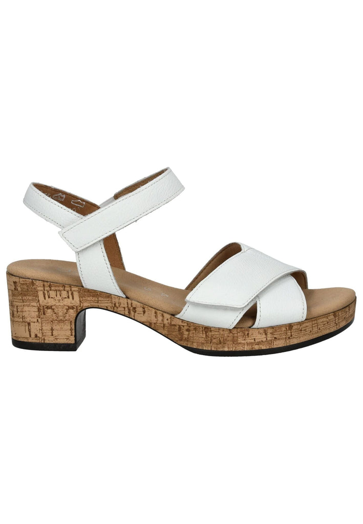 Gabor Comfort Sandalen Leder Weiß