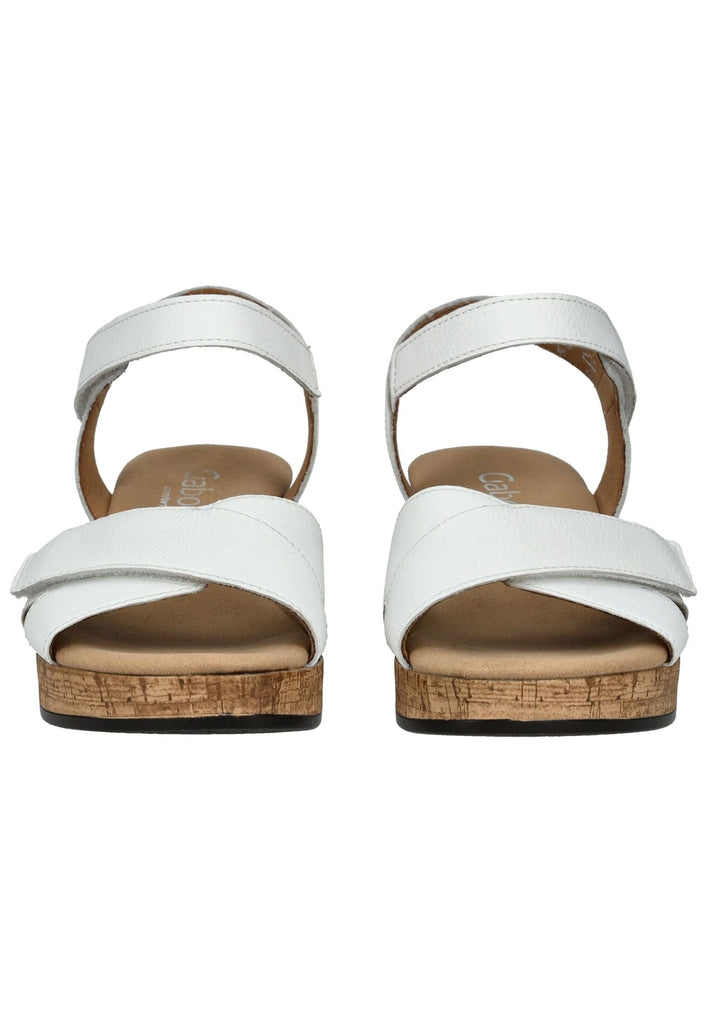 Gabor Comfort Sandalen Leder Weiß