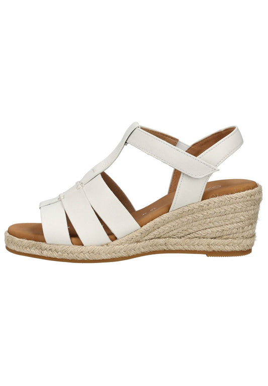 Gabor Comfort Sandalen Leder Weiß