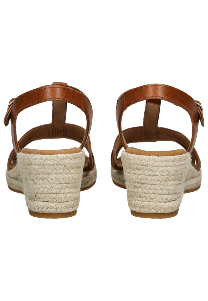 Gabor Comfort Sandalen Nappaleder Cognac