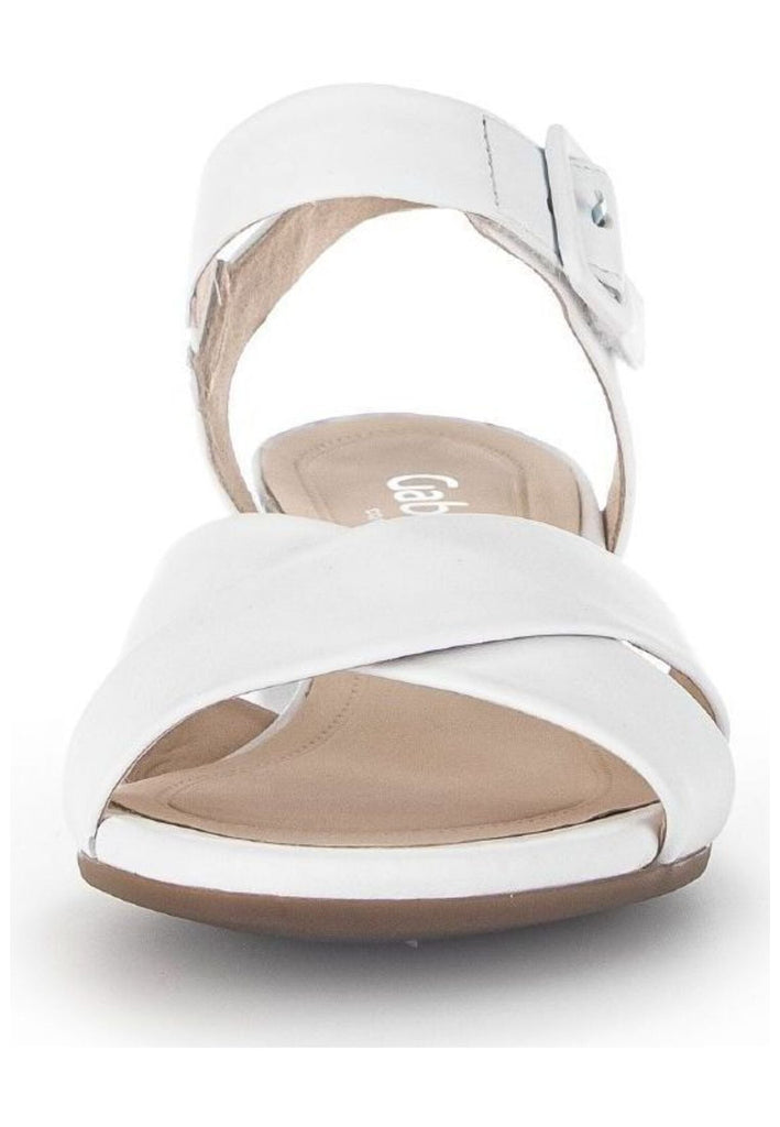 Gabor Comfort Sandalen Nappaleder Weiß