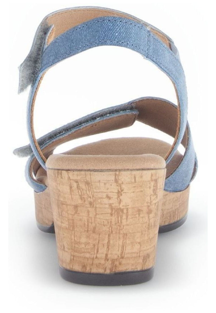 Gabor Comfort Sandalen Textil Jeans