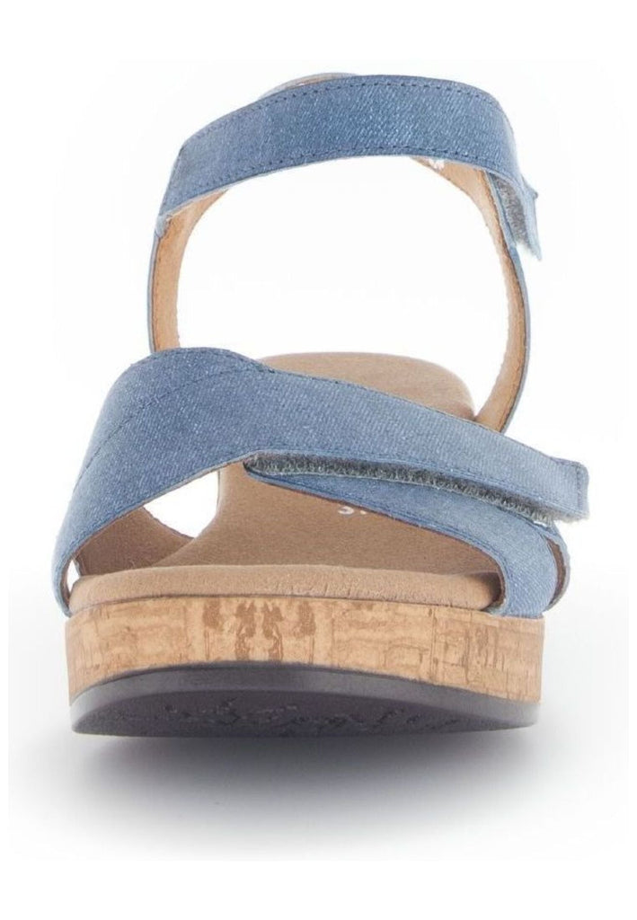 Gabor Comfort Sandalen Textil Jeans