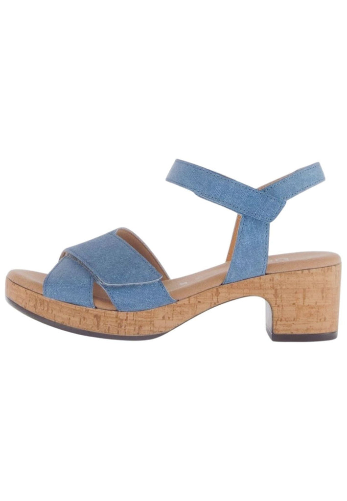 Gabor Comfort Sandalen Textil Jeans