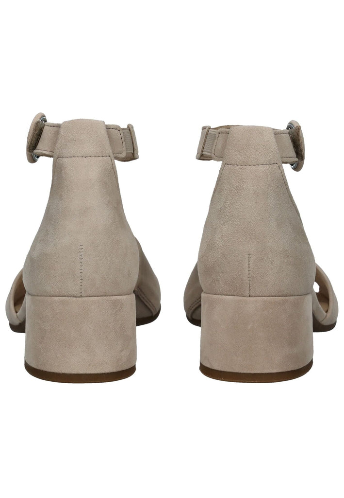 Gabor Comfort Sandalen Veloursleder Beige
