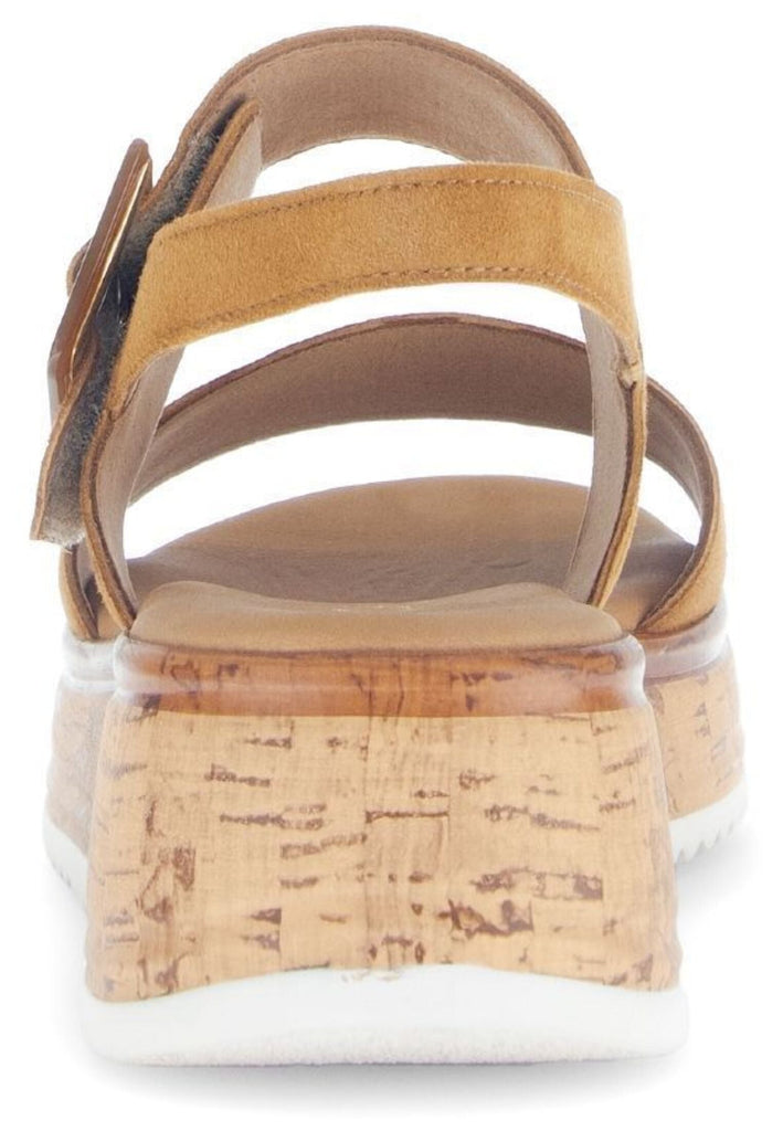 Gabor Comfort Sandalen Veloursleder Braun