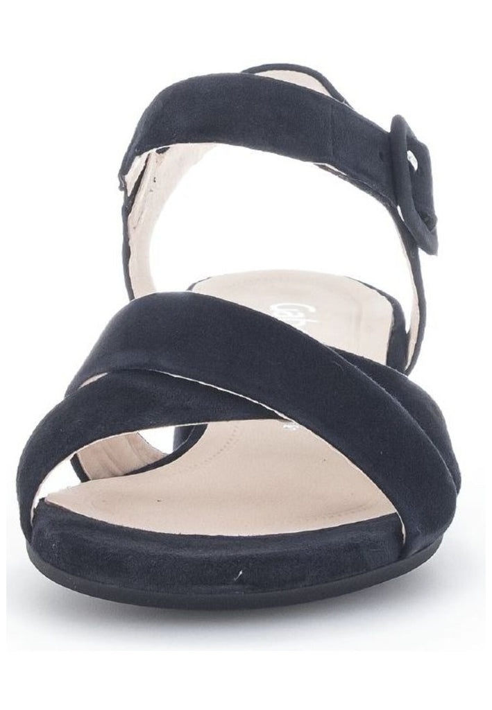 Gabor Comfort Sandalen Veloursleder Dunkelblau