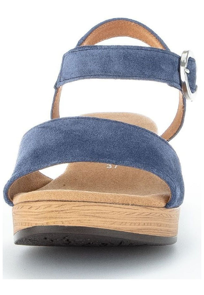 Gabor Comfort Sandalen Veloursleder Jeans