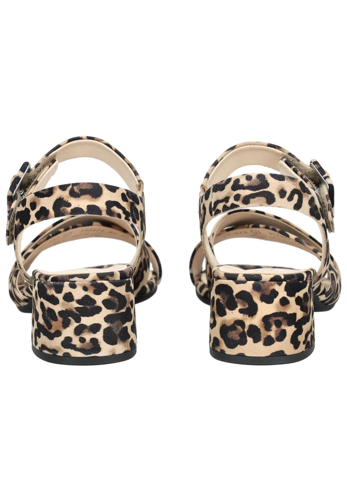 Gabor Comfort Sandalen Veloursleder Leopard