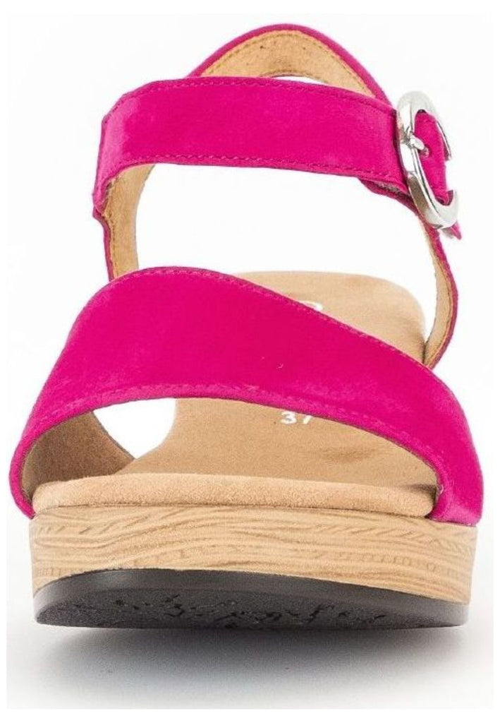 Gabor Comfort Sandalen Veloursleder Pink