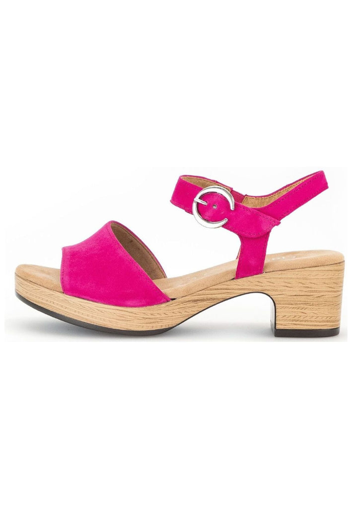 Gabor Comfort Sandalen Veloursleder Pink
