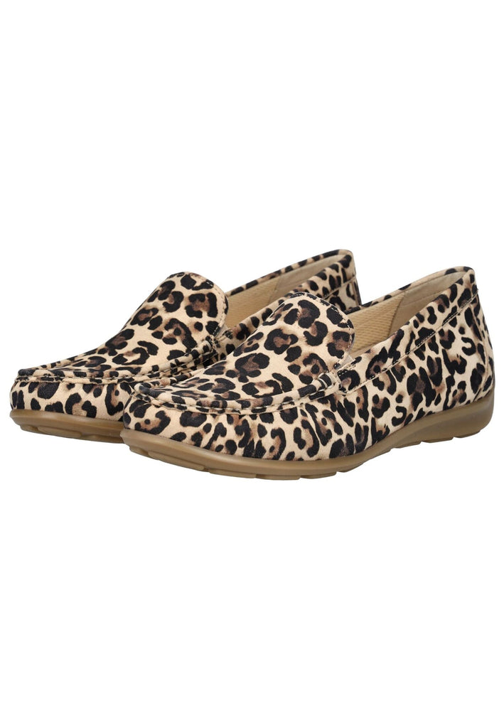 Gabor Comfort Slipper Leder Leopard