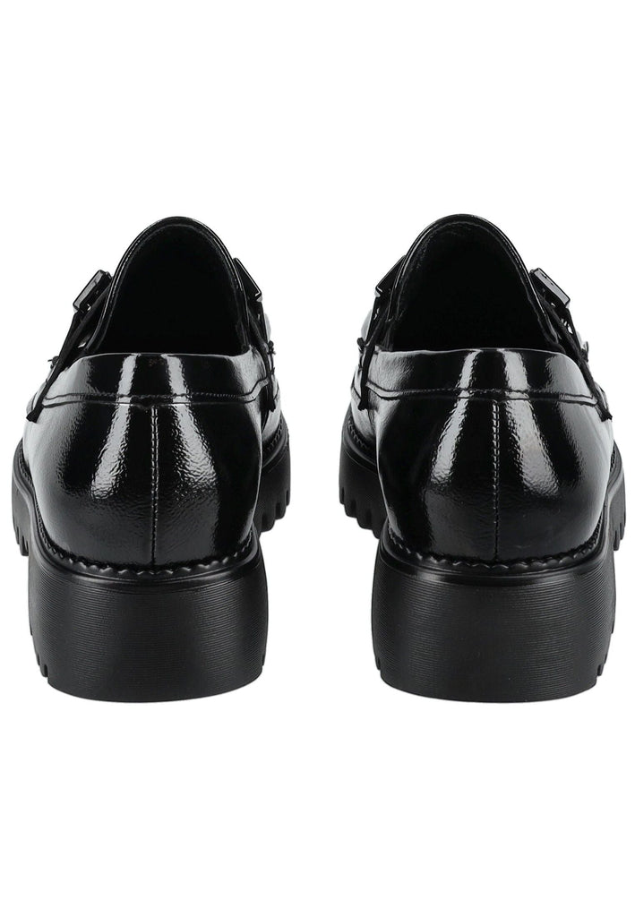 Gabor Comfort Slipper Leder Schwarz Lack