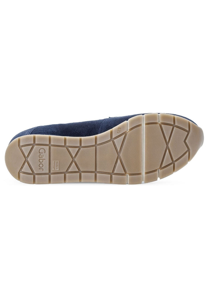 Gabor Comfort Slipper Veloursleder Marine