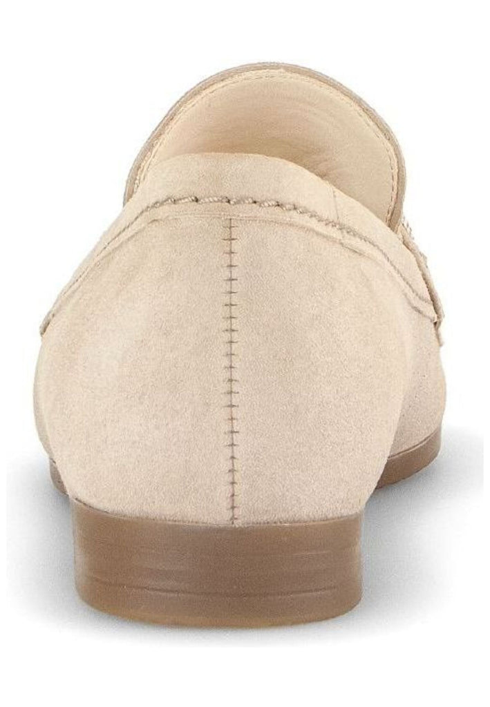 Gabor Comfort Slipper Veloursleder Sand