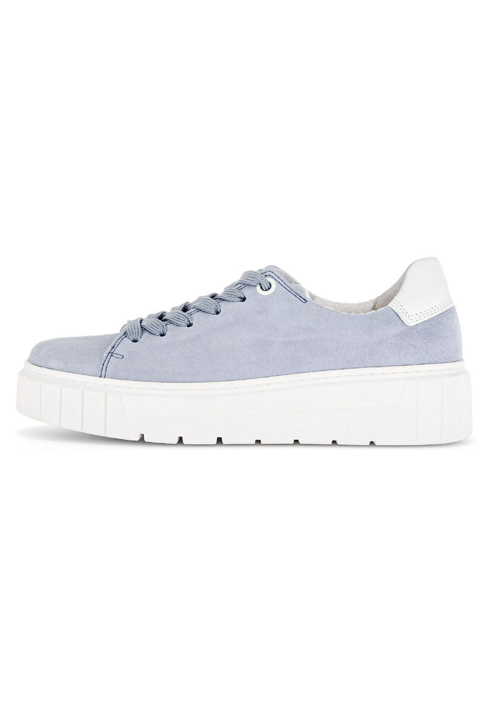 Sneaker Gabor Comfort Sneaker Leder Blau/Weiß