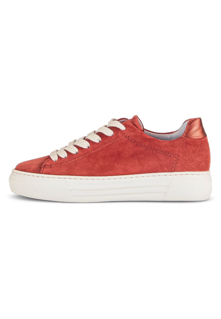 Sneaker Gabor Comfort Sneaker Veloursleder Rot