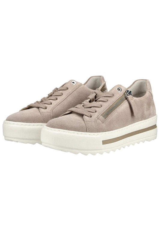 Gabor Comfort Sneaker Leder Beige