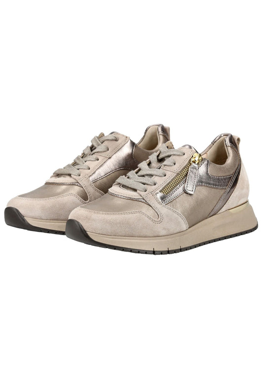 Gabor Comfort Sneaker Leder Grau