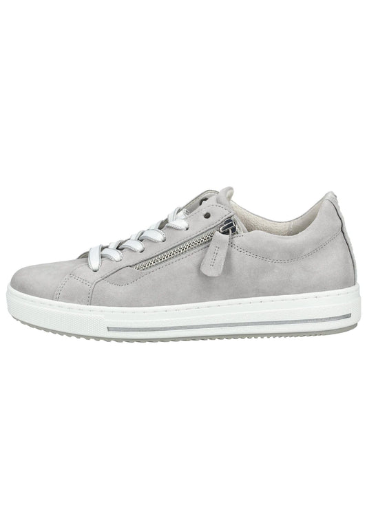 Gabor Comfort Sneaker Leder Hellgrau