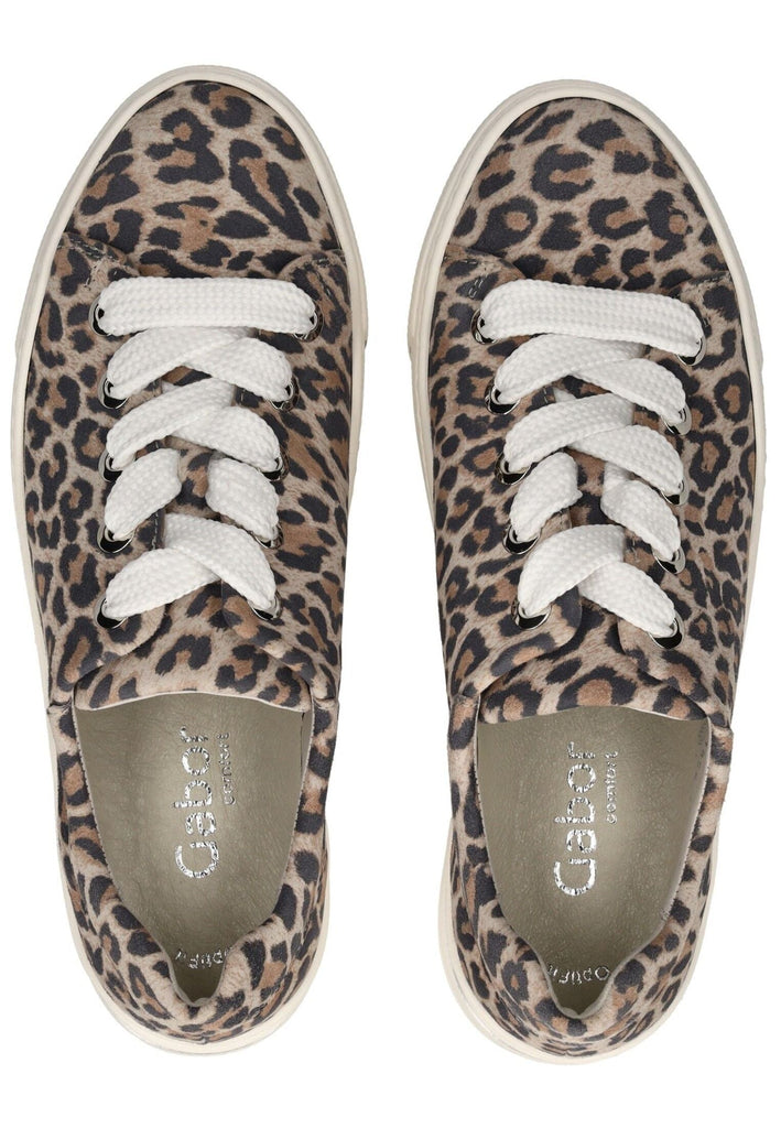 Gabor Comfort Sneaker Leder Leopard