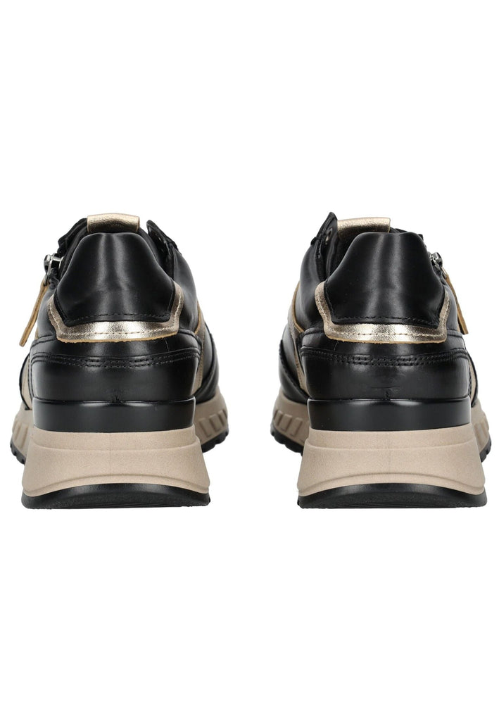 Gabor Comfort Sneaker Leder Schwarz/Weiß