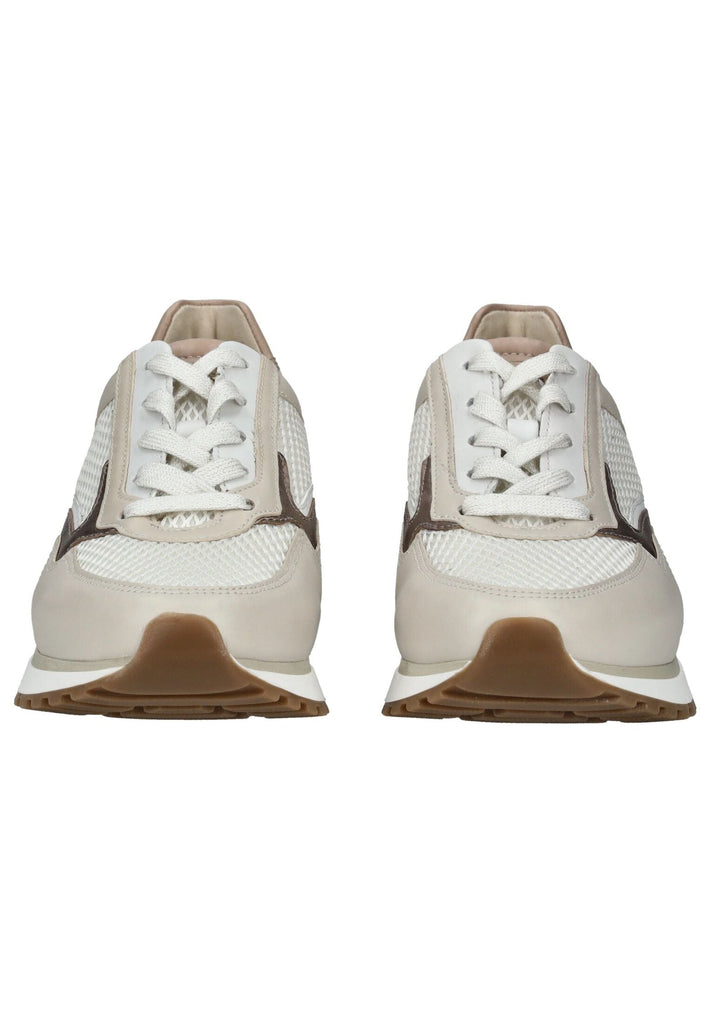 Gabor Comfort Sneaker Leder/Synthetik Weiß/Beige