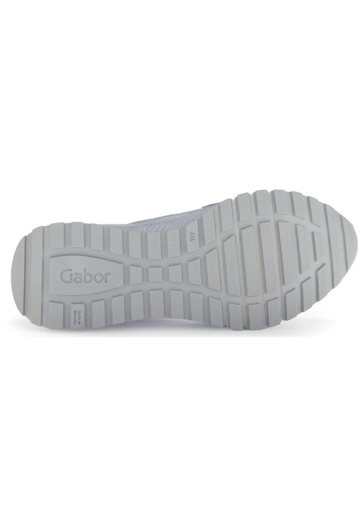Gabor Comfort Sneaker Leder/Textil Azur
