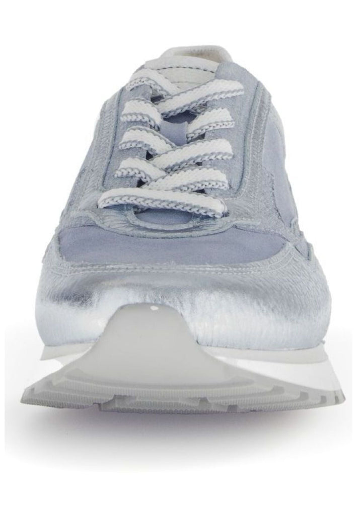 Gabor Comfort Sneaker Leder/Textil Azur