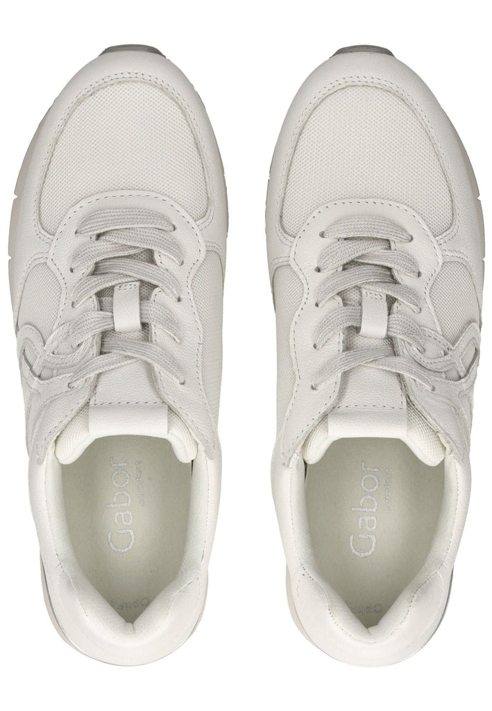Gabor Comfort Sneaker Leder/Textil Weiß