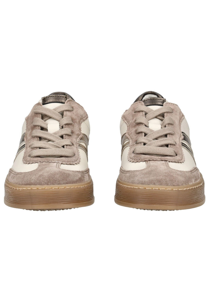 Gabor Comfort Sneaker Leder Weiß/Beige