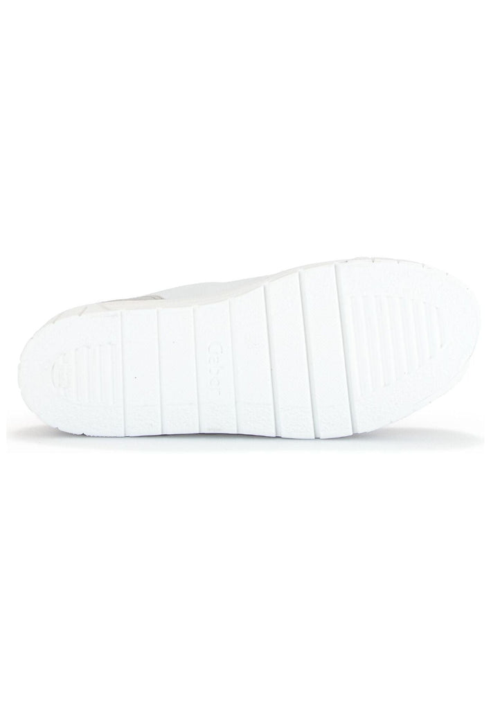 Gabor Comfort Sneaker Leder Weiß/Pink