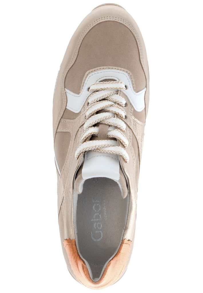 Gabor Comfort Sneaker Nappaleder Sand