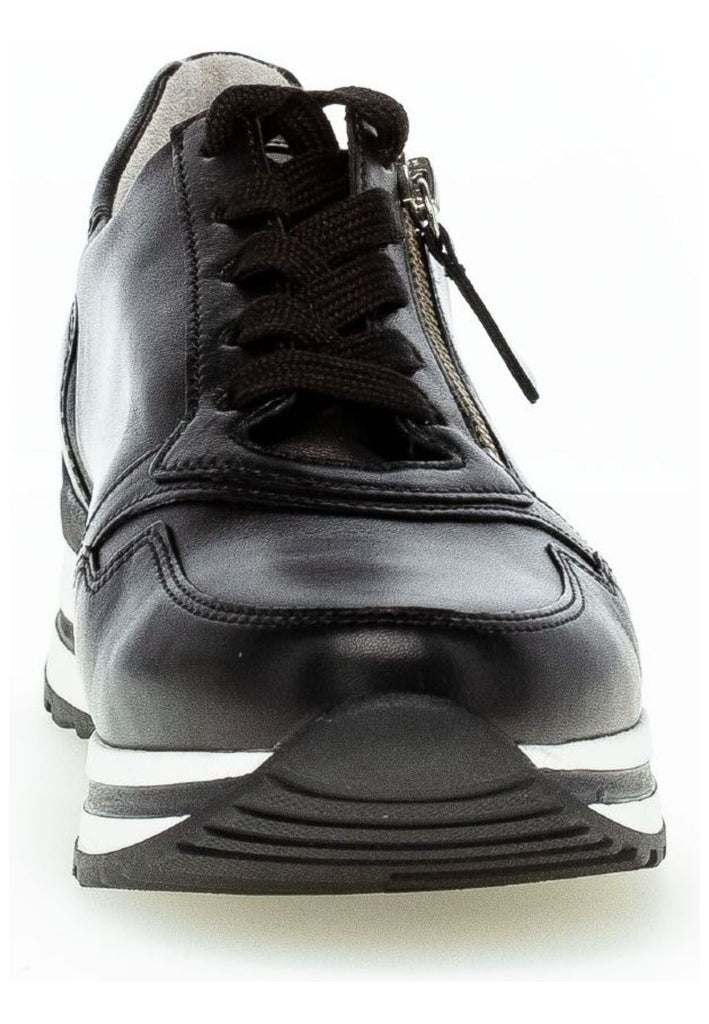 Gabor Comfort Sneaker Nappaleder Schwarz