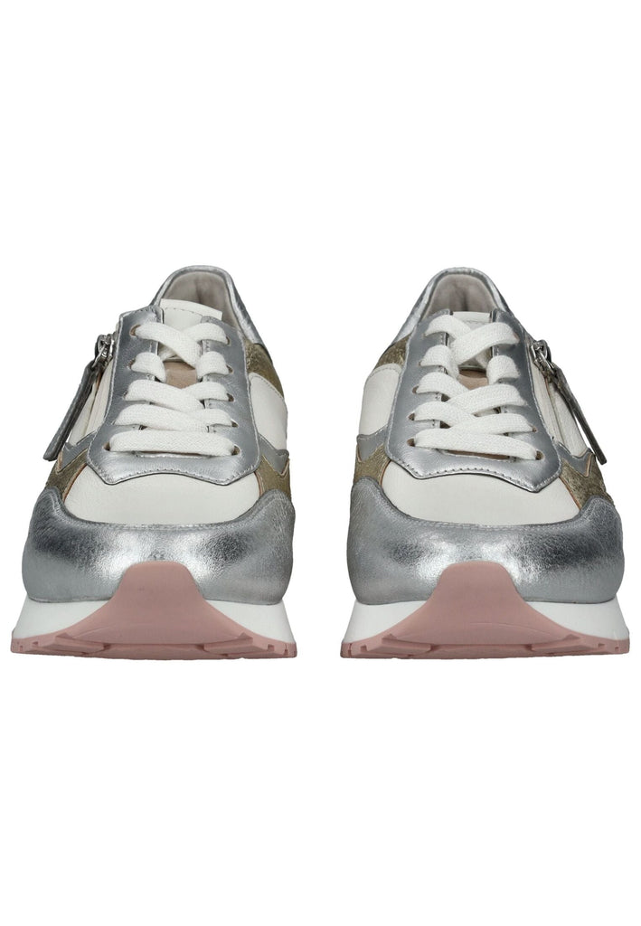 Gabor Comfort Sneaker Nappaleder Silber