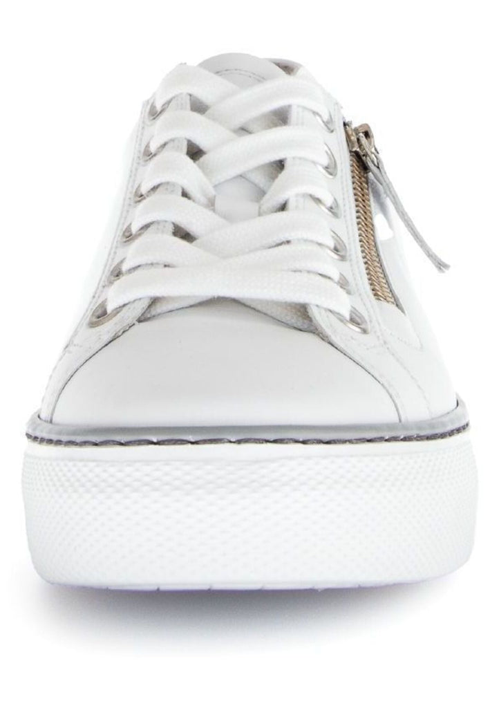 Gabor Comfort Sneaker Nappaleder Weiß
