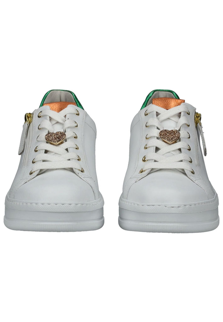 Gabor Comfort Sneaker Nappaleder Weiß