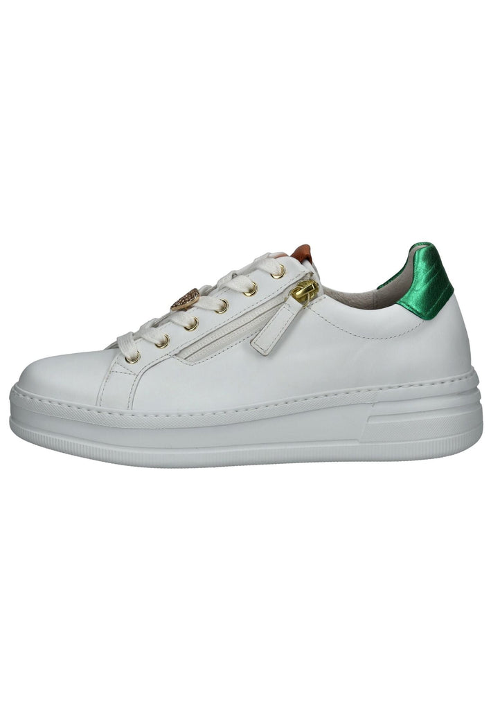 Gabor Comfort Sneaker Nappaleder Weiß