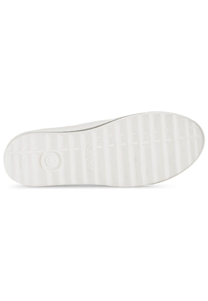 Gabor Comfort Sneaker Nappaleder Weiß
