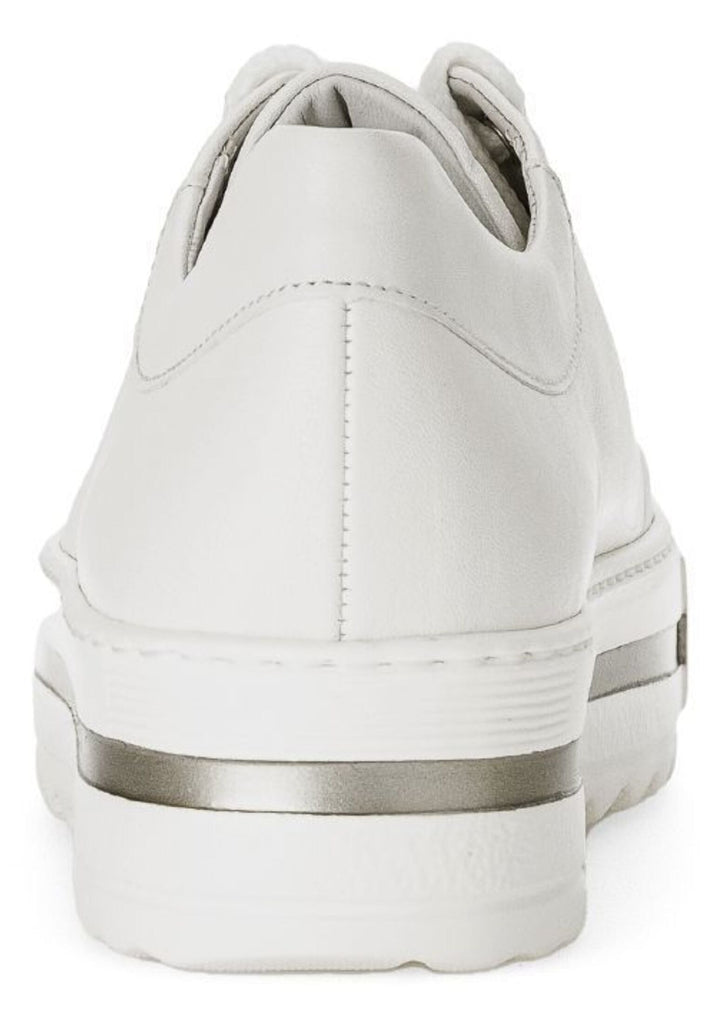 Gabor Comfort Sneaker Nappaleder Weiß