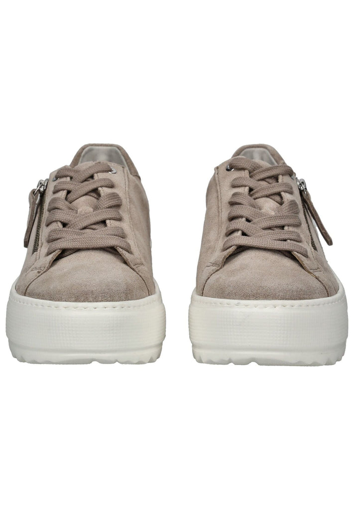 Gabor Comfort Sneaker Veloursleder Beige