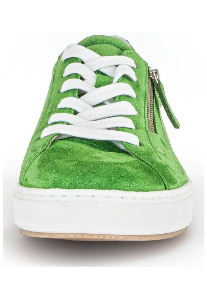 Gabor Comfort Sneaker Veloursleder Green