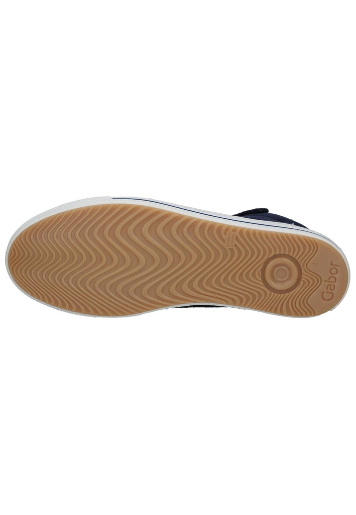 Gabor Comfort Sneaker Veloursleder Marine